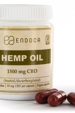 Endoca Hemp Oil Capsules (15% CBD)