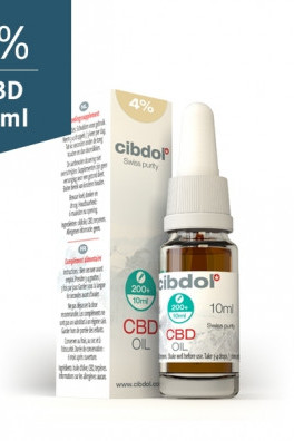 Huile de CBD Cibdol (4 % CBD)