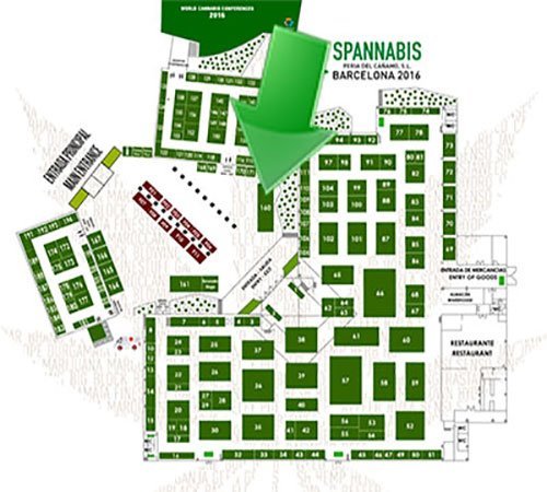 Spannabis Map